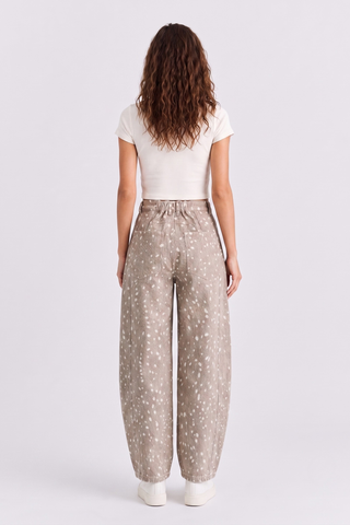The Dottie Spotted Barrel Jeans