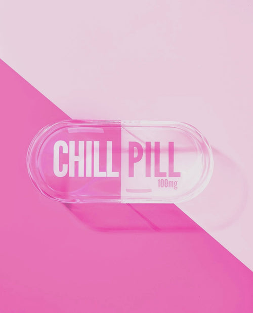 CHILL PILL TRINKET TRAY | PINK