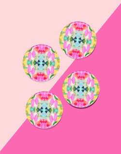 PINK PARADISE | LAURA PARK X TART COASTERS