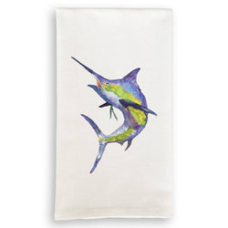 Blue Marlin Dish Towel