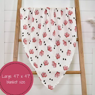 Oink Oink Swaddle Blanket