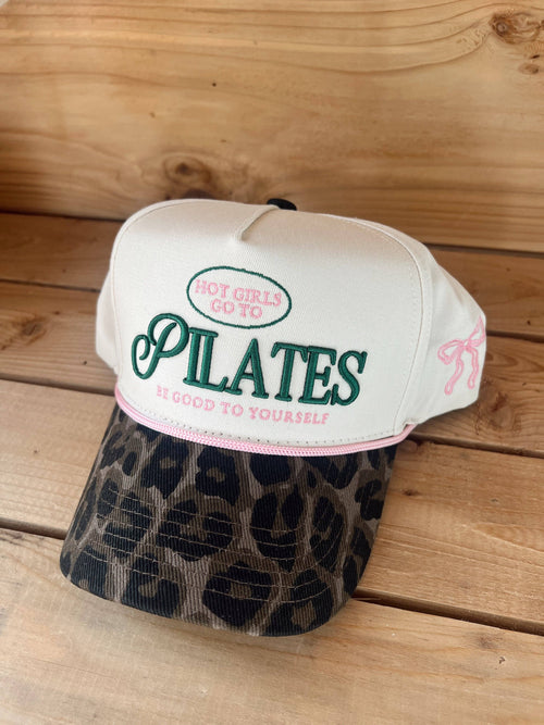 Pilates - Leopard Vintage Hat