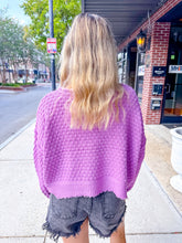 Load image into Gallery viewer, Poppy Sweater in Purple
