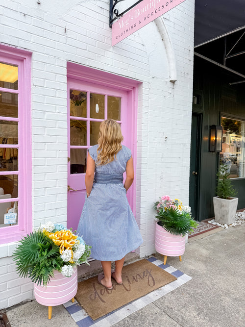 Cassie Midi Pocket Dress