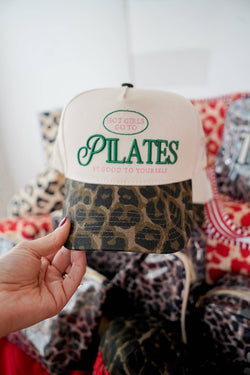 Pilates - Leopard Vintage Hat