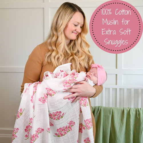 Bloom Swaddle Blanket
