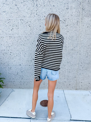 The Quinn Striped Sweater