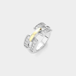 Cable Two Tone Ring