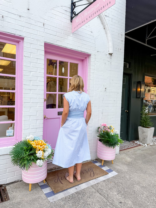 Cassie Midi Pocket Dress