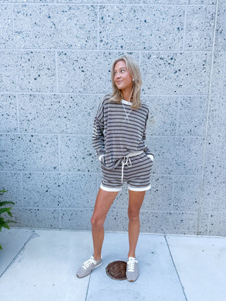 The Ellie Striped Lounge Set