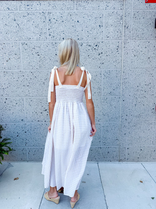 Ana Maxi Dress in Cream