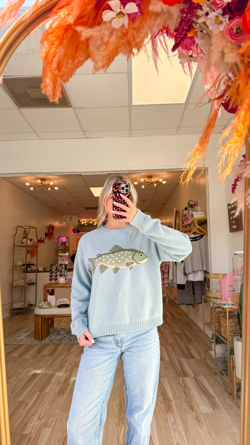 Gone Fishing Sweater