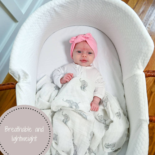 Elephant Swaddle Blanket