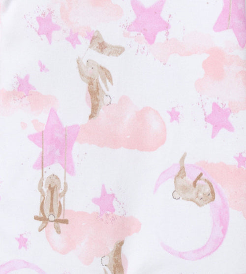 Pink Stardust Bunnies Sleep & Play