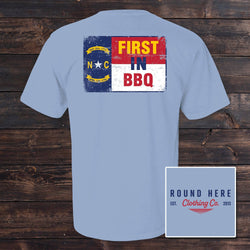'First in BBQ Tee