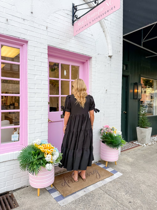 Macy Pocket Midi Dress