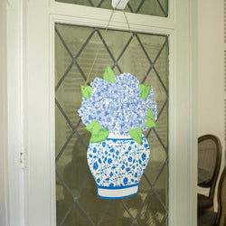 Hydrangea Door Hanger