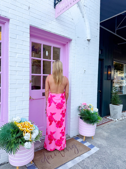 Vivian Floral Maxi Dress