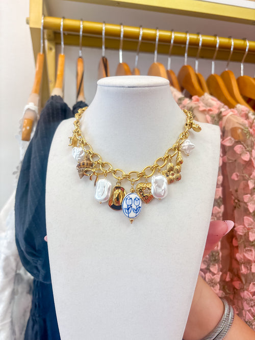 Jazzy Charm Necklace