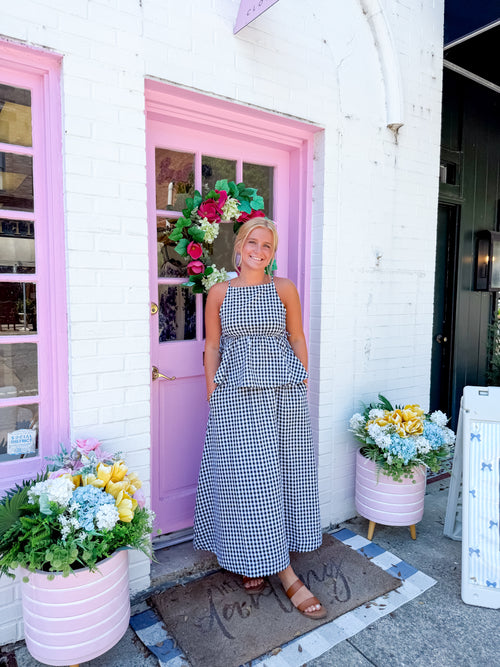 Gabbi Gingham Set
