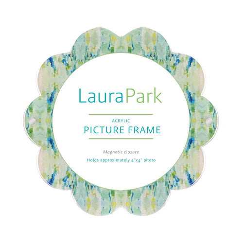 Wintergreen Acrylic Round Picture Frame - Laura Park