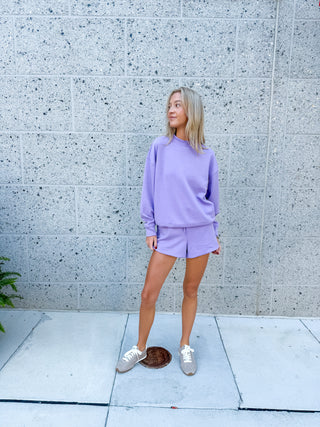 The Lila Mock Neck Set