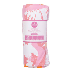 Pink Sanibel Beach Towel