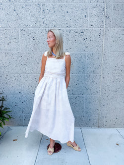 Ana Maxi Dress in Cream