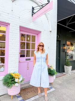 Cassie Midi Pocket Dress