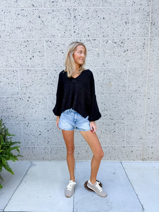 The Harper Split-Neck Sweater