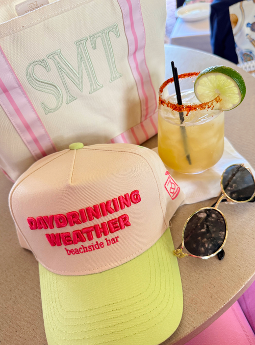 Day Drinking Weather Trucker Hat