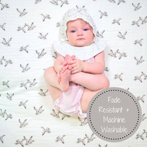 Quackin'up Swaddle Blanket