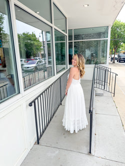 Hannah Halter Neck Maxi Dress
