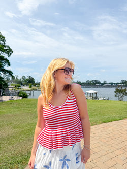 Savannah Striped Top