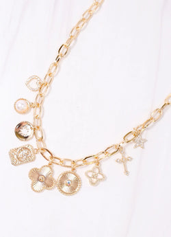 Brittney Charm Necklace