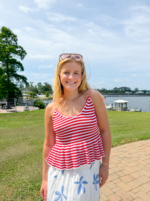 Savannah Striped Top