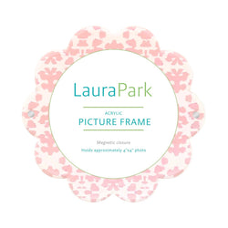 Chintz Rose Acrylic Round Picture Frame - Laura Park