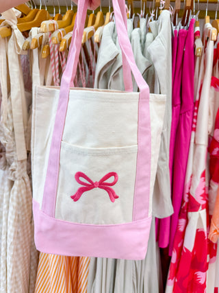 The Sadie Mini Canvas Tote