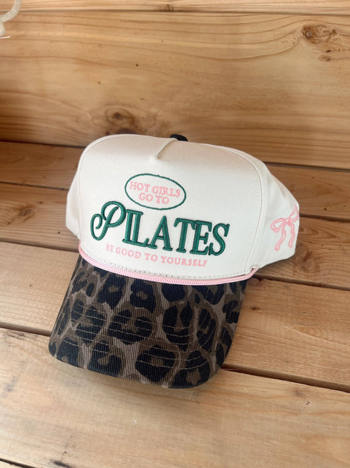 Pilates - Leopard Vintage Hat