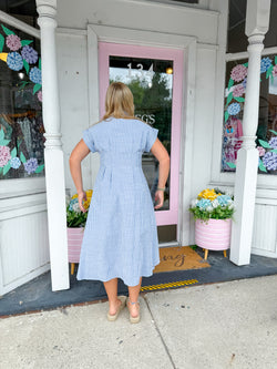 Sarah Midi Shirt Dress