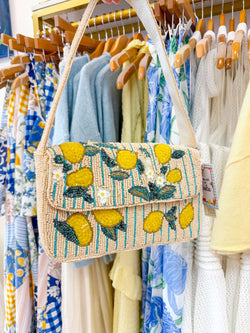 Coastal Beaded Shoulder Bag
