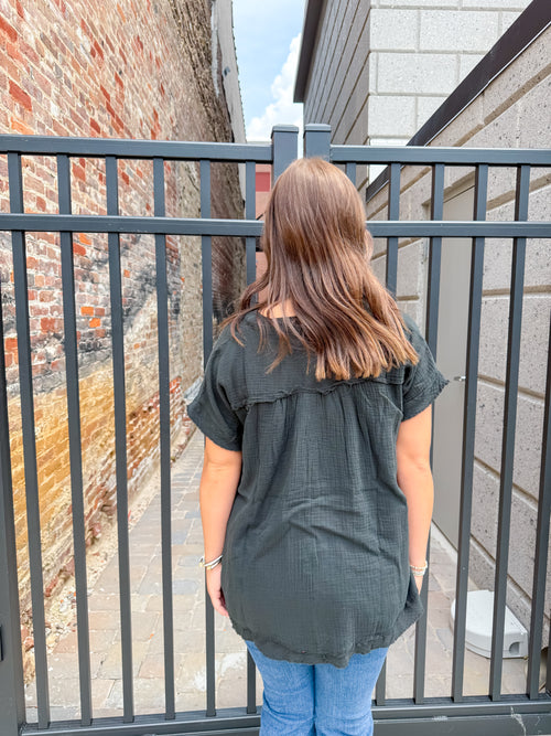 Victoria V Neck Top