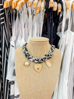 Scarf Charm Necklaces - Multiple Styles