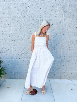 Ana Maxi Dress in Cream