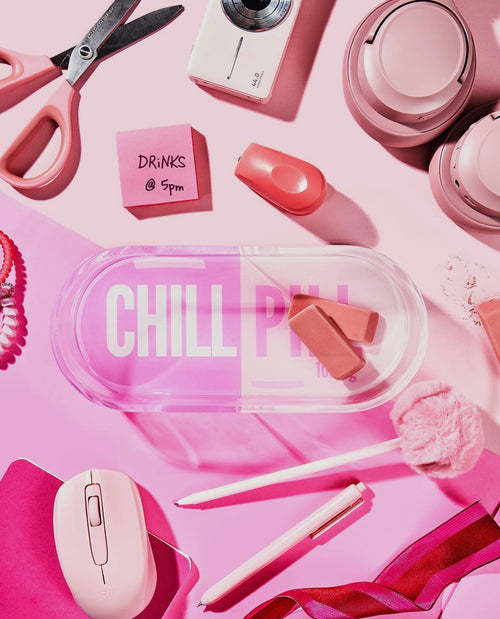 CHILL PILL TRINKET TRAY | PINK