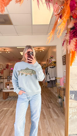 Gone Fishing Sweater