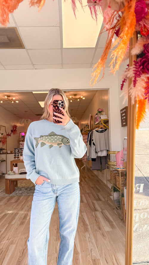 Gone Fishing Sweater