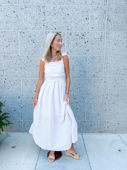 Ana Maxi Dress in Cream