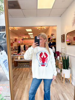 Lobster Sweater Top