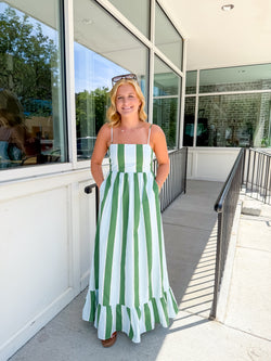 Sydney Striped Maxi Dress